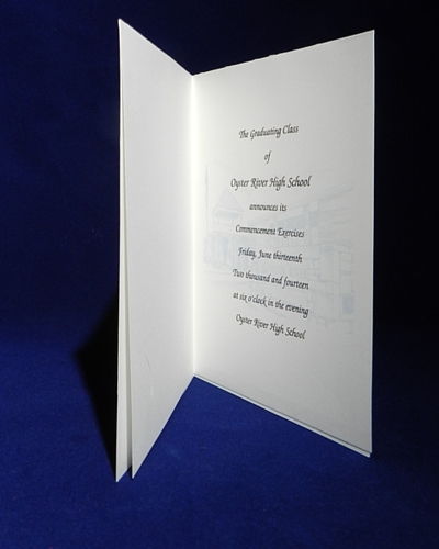 Oyster River High School graduation announcements from University Cap & Gown