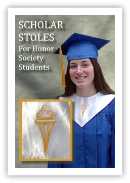 Honor Society Stoles from University Cap & Gown