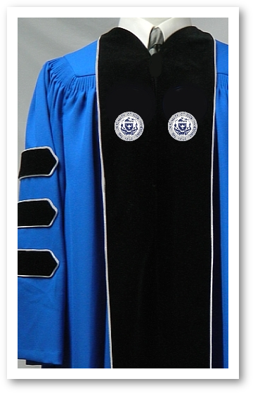 University of New Hampshire Authentic Doctoral Gown