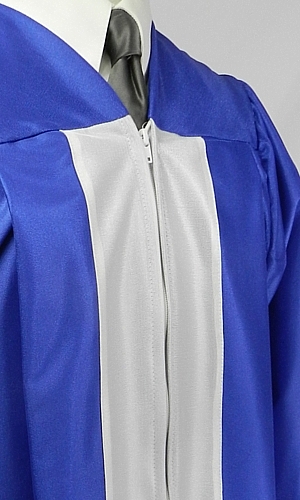 Souvenir cap and gown with contrasting panel color by University Cap & Gown