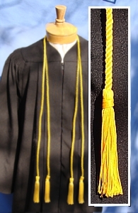 Double-Thin honor cords from University Cap & Gown | GradGowns.com